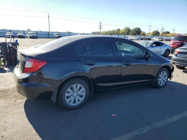 JHMFB2F51CS005721 - 2012 HONDA CIVIC LX შავი ფოტო 3