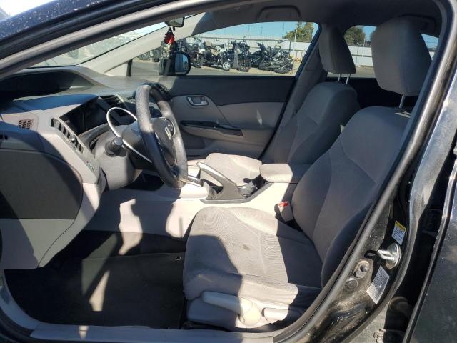 JHMFB2F51CS005721 - 2012 HONDA CIVIC LX შავი ფოტო 7