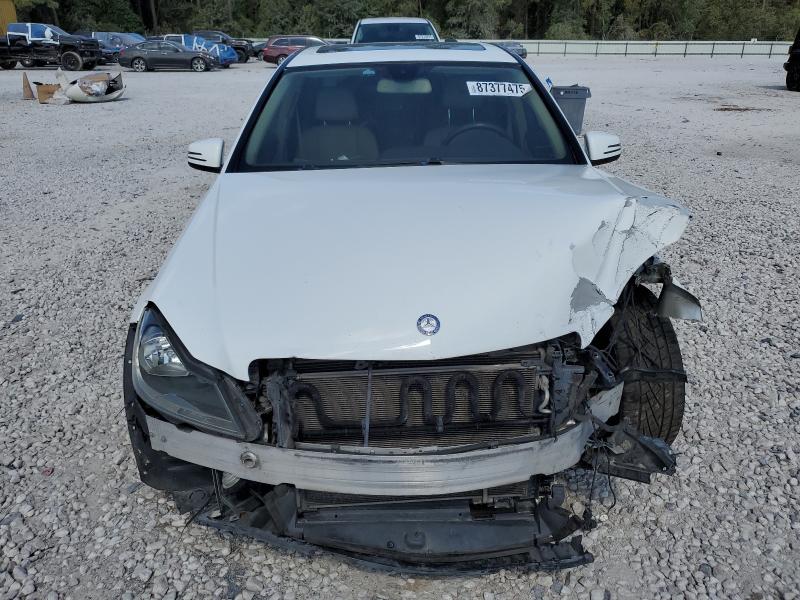 WDDGF8AB8ER324981 - 2014 MERCEDES-BENZ C 300 4MATIC WHITE photo 5