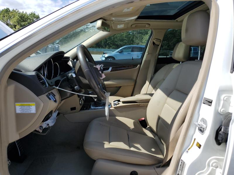 WDDGF8AB8ER324981 - 2014 MERCEDES-BENZ C 300 4MATIC WHITE photo 7