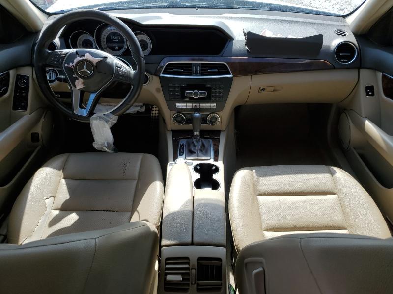 WDDGF8AB8ER324981 - 2014 MERCEDES-BENZ C 300 4MATIC WHITE photo 8