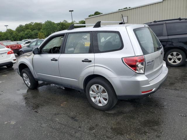 JF2SH6AC1AH741694 - 2010 SUBARU FORESTER 2.5X ვერცხლისფერი ფოტო 4