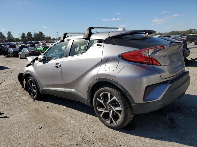 JTNKHMBX4K1021669 - 2019 TOYOTA C-HR XLE SILVER photo 2