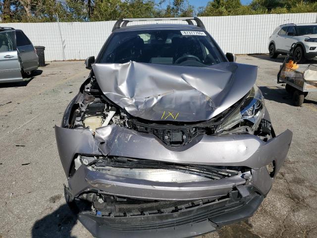 JTNKHMBX4K1021669 - 2019 TOYOTA C-HR XLE SILVER photo 5