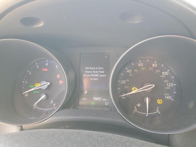 JTNKHMBX4K1021669 - 2019 TOYOTA C-HR XLE SILVER photo 9