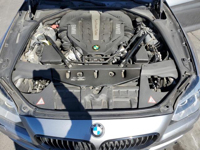 WBA6B2C50ED129165 - 2014 BMW 650 I GRAN COUPE GRAY photo 11