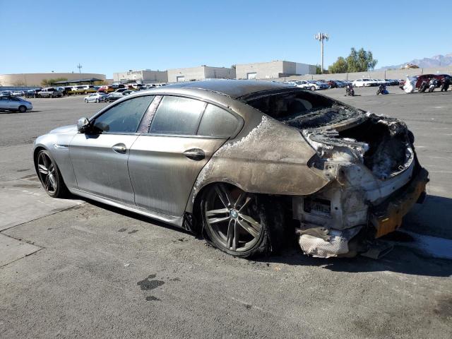 WBA6B2C50ED129165 - 2014 BMW 650 I GRAN COUPE GRAY photo 2