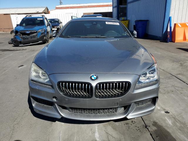 WBA6B2C50ED129165 - 2014 BMW 650 I GRAN COUPE GRAY photo 5