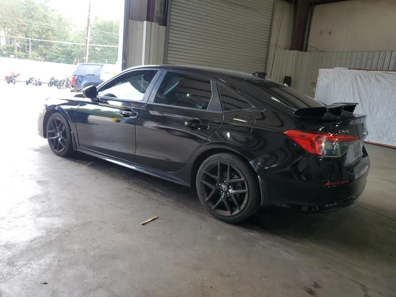 2HGFE2F56NH504339 - 2022 HONDA CIVIC SPORT BLACK photo 2
