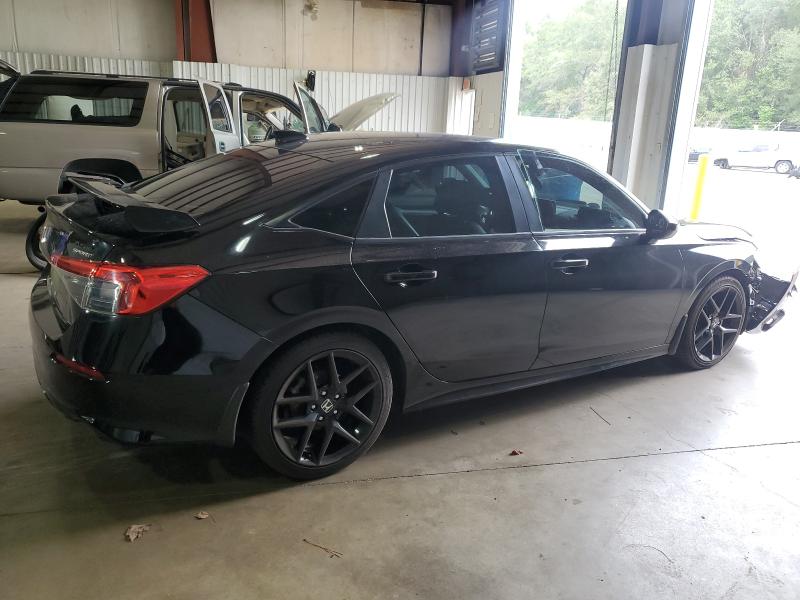 2HGFE2F56NH504339 - 2022 HONDA CIVIC SPORT BLACK photo 3