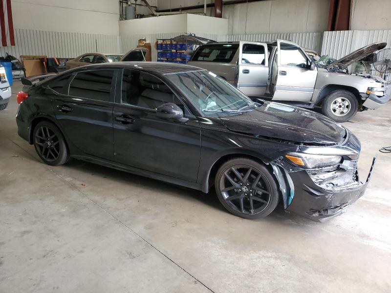 2HGFE2F56NH504339 - 2022 HONDA CIVIC SPORT BLACK photo 4
