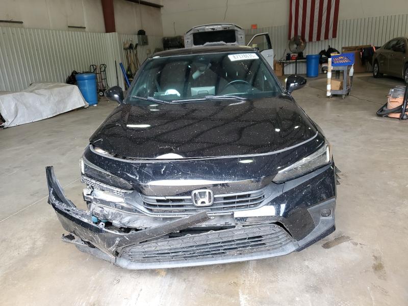 2HGFE2F56NH504339 - 2022 HONDA CIVIC SPORT BLACK photo 5