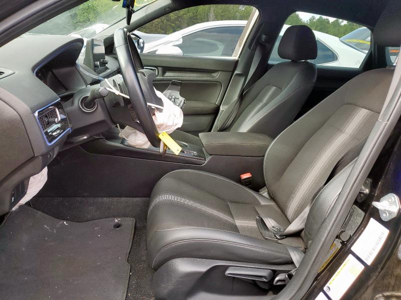 2HGFE2F56NH504339 - 2022 HONDA CIVIC SPORT BLACK photo 7