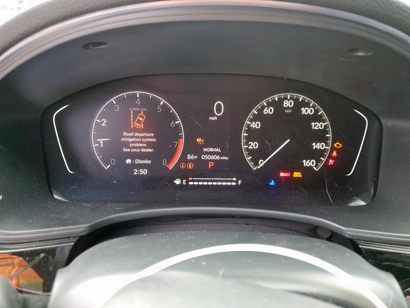 2HGFE2F56NH504339 - 2022 HONDA CIVIC SPORT BLACK photo 9