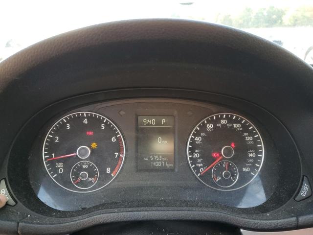 1VWAP7A37DC104147 - 2013 VOLKSWAGEN PASSAT S Beyaz fotoğraf 9