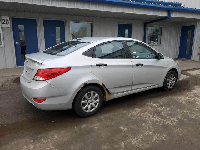 KMHCT4AE4CU040774 - 2012 HYUNDAI ACCENT GLS 银色 照片 3