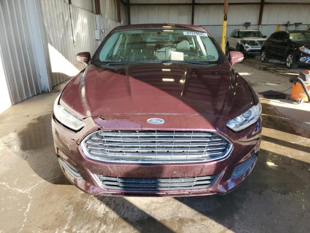 3FA6P0H77DR336523 - 2013 FORD FUSION SE Tünd qırmızı foto 5