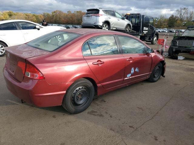 2HGFA165X8H534082 - 2008 HONDA CIVIC LX 红色 照片 3
