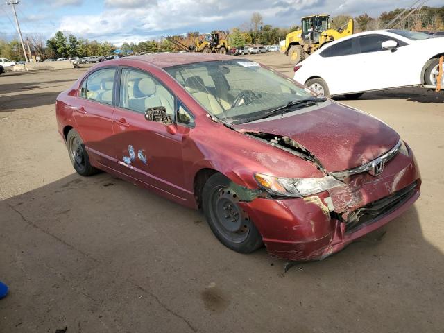2HGFA165X8H534082 - 2008 HONDA CIVIC LX 红色 照片 4