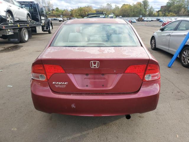 2HGFA165X8H534082 - 2008 HONDA CIVIC LX 红色 照片 6