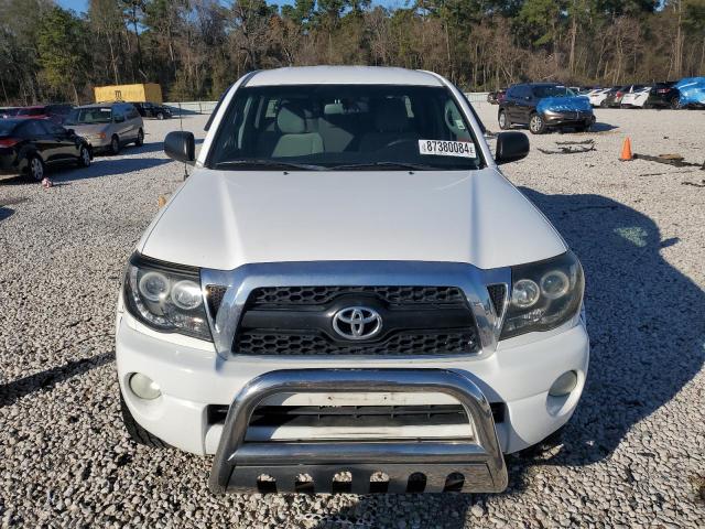 5TFJU4GN1BX008894 - 2011 TOYOTA TACOMA DOUBLE CAB PRERUNNER WHITE photo 5