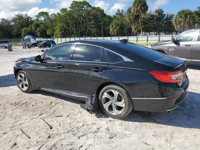 1HGCV1F45JA033586 - 2018 HONDA ACCORD EX შავი ფოტო 2