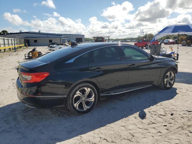 1HGCV1F45JA033586 - 2018 HONDA ACCORD EX შავი ფოტო 3