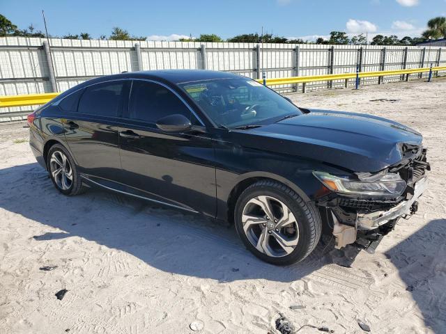 1HGCV1F45JA033586 - 2018 HONDA ACCORD EX შავი ფოტო 4