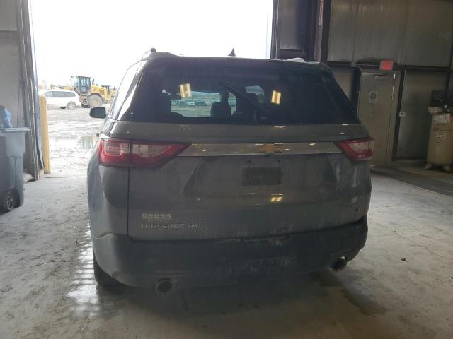 1GNEVGKW2KJ251107 - 2019 CHEVROLET TRAVERSE LT SILVER photo 6