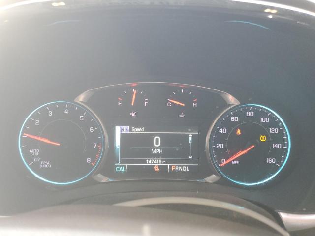 1GNEVGKW2KJ251107 - 2019 CHEVROLET TRAVERSE LT SILVER photo 9