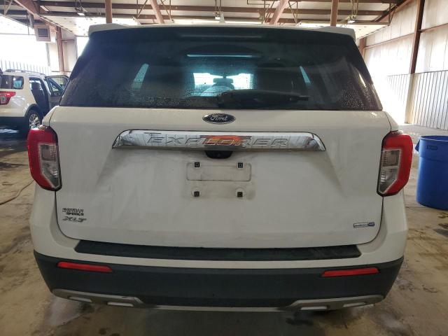 1FMSK8DH7LGC40512 - 2020 FORD EXPLORER XLT Ақ фото 6