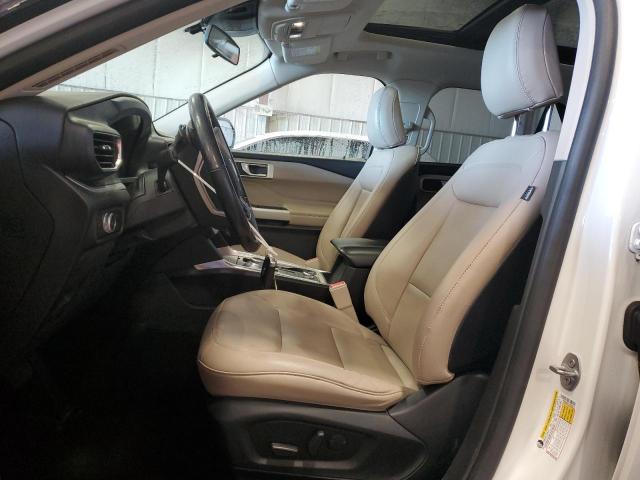 1FMSK8DH7LGC40512 - 2020 FORD EXPLORER XLT Ақ фото 7
