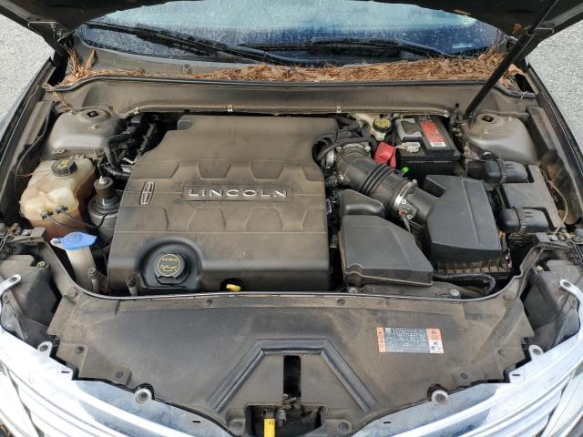 3LN6L2GKXER824353 - 2014 LINCOLN MKZ GRAY photo 11