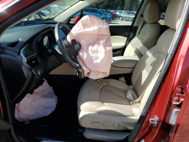 LRBFXCSA5LD084096 - 2020 BUICK ENVISION ESSENCE წითელი ფოტო 7