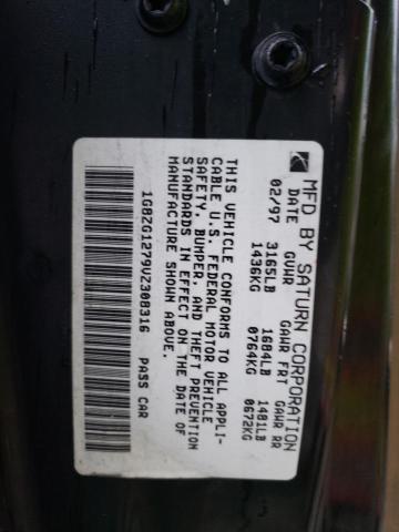 1G8ZG1279VZ308316 - 1997 SATURN SC2 GOLD photo 12