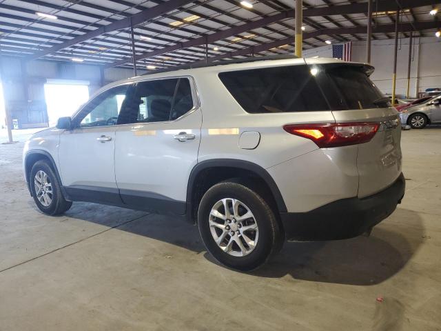 1GNEVMKW7KJ166875 - 2019 CHEVROLET TRAVERSE LT Silber Foto 2