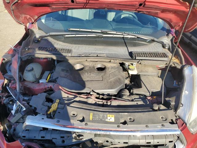 1FMCU9G97HUE28237 - 2017 FORD ESCAPE SE RED photo 11