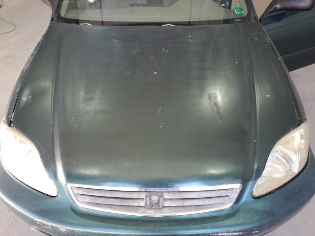 2HGEJ6615YH538465 - 2000 HONDA CIVIC BASE 绿色 照片 11