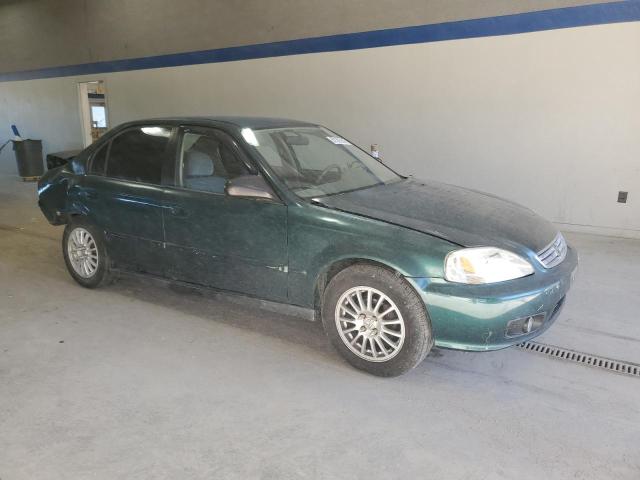 2HGEJ6615YH538465 - 2000 HONDA CIVIC BASE 绿色 照片 4