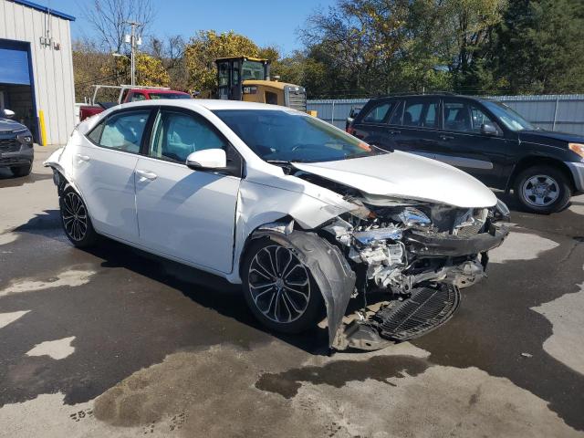 2T1BURHE2FC346311 - 2015 TOYOTA COROLLA L WHITE photo 4