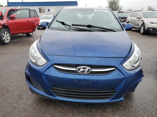 KMHCT5AE6FU198639 - 2015 HYUNDAI ACCENT GS BLUE photo 5