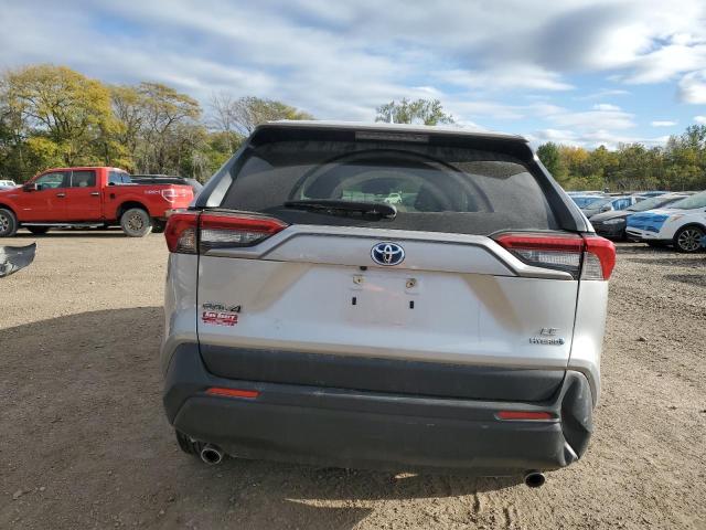 JTMLWRFVXKJ016559 - 2019 TOYOTA RAV4 LE Серебристый фото 6