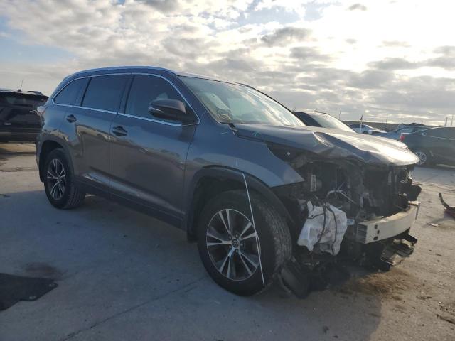 5TDKKRFH4GS159261 - 2016 TOYOTA HIGHLANDER XLE GRAY photo 4