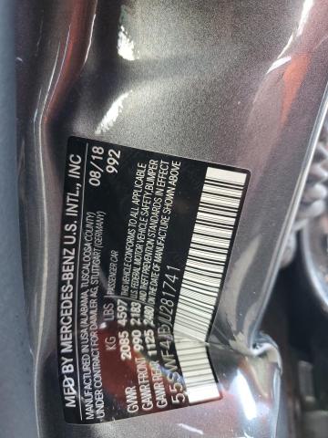 55SWF4JB6JU281741 - 2018 MERCEDES-BENZ C 300 Grau Foto 12