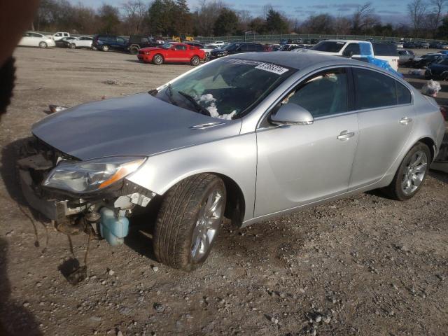 2G4GK5EX5E9221100 - 2014 BUICK REGAL SILVER photo 1