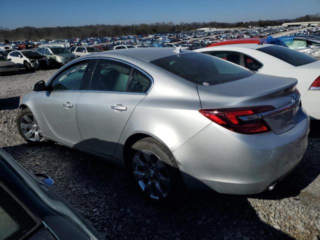 2G4GK5EX5E9221100 - 2014 BUICK REGAL SILVER photo 2