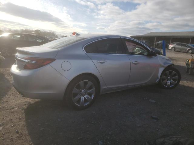 2G4GK5EX5E9221100 - 2014 BUICK REGAL SILVER photo 3