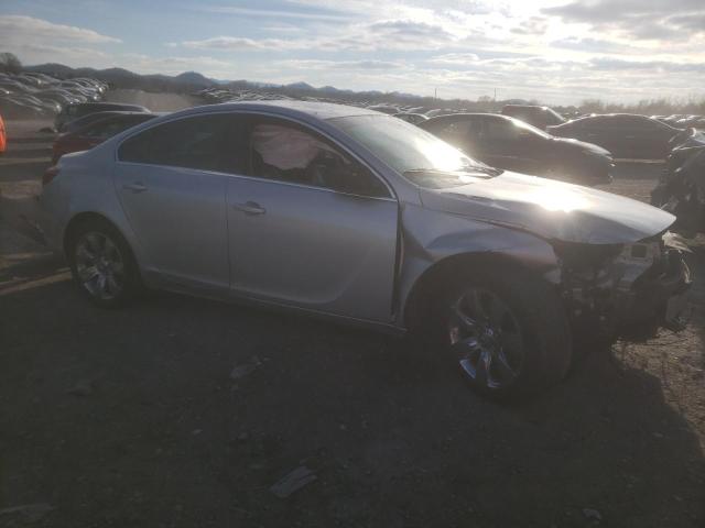 2G4GK5EX5E9221100 - 2014 BUICK REGAL SILVER photo 4