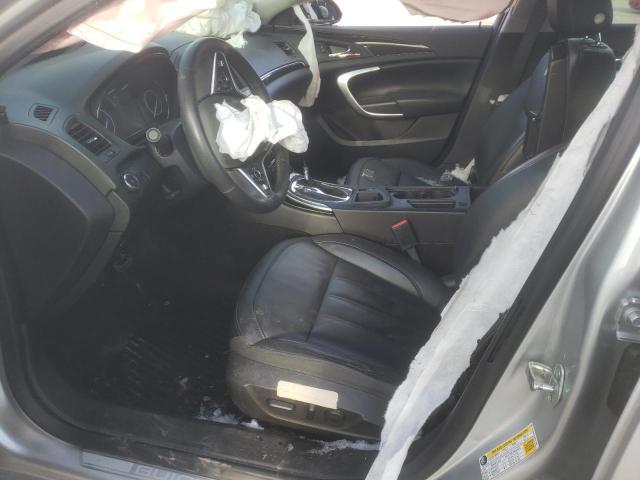 2G4GK5EX5E9221100 - 2014 BUICK REGAL SILVER photo 7