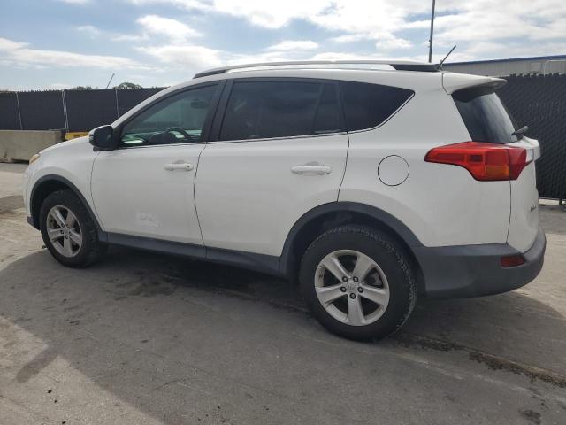 2T3WFREV0EW123124 - 2014 TOYOTA RAV4 XLE أبيض صورة 2